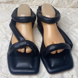 Nanushka Yola Padded Sandals Size 39